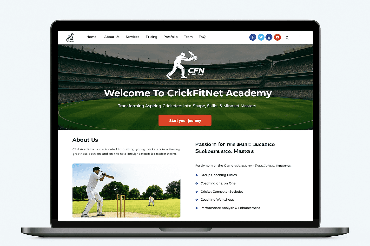 CrickFitNet-Academy