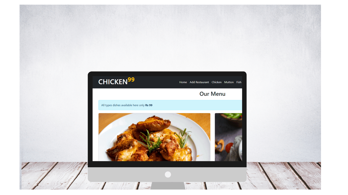 Chicken 99 - E-Commerce Website Case Study Showcase by TechKritika Software
